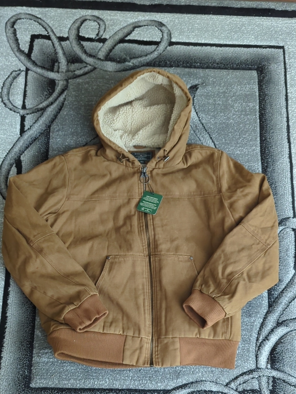 G.H. Bass Men's Sherpa Workwear Jacket size Medium Brand New